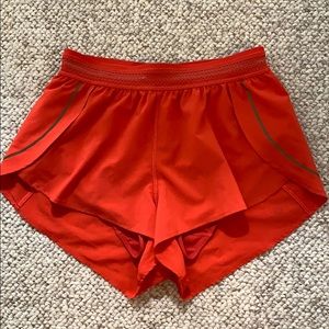 Lululemon split shorts for running